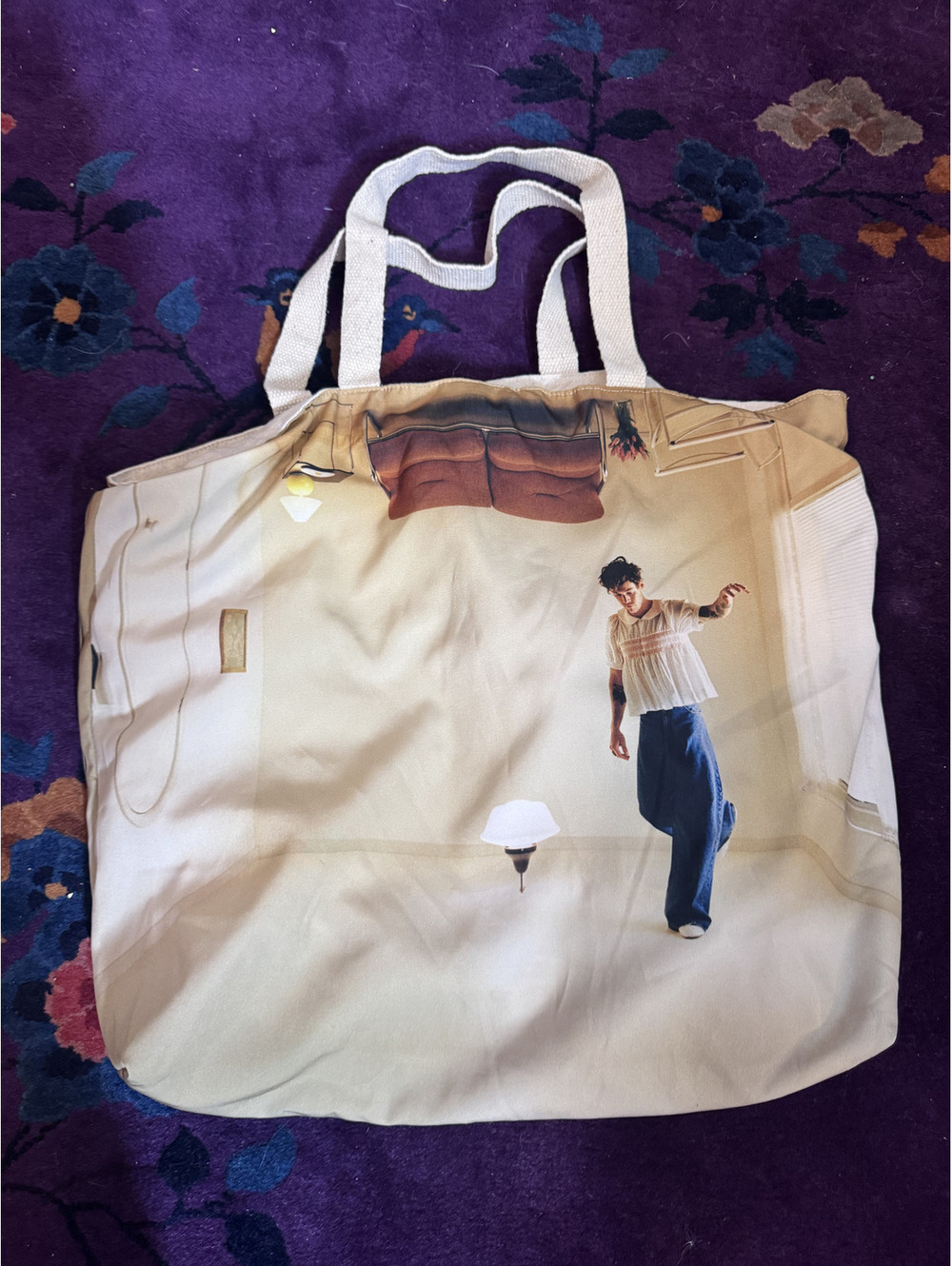 *flaw OFFICIAL Harry Styles Love on Tour 2022 Harry’s House Album Cover Tote